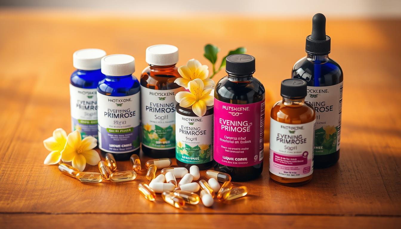 Evening Primrose Supplements Forms