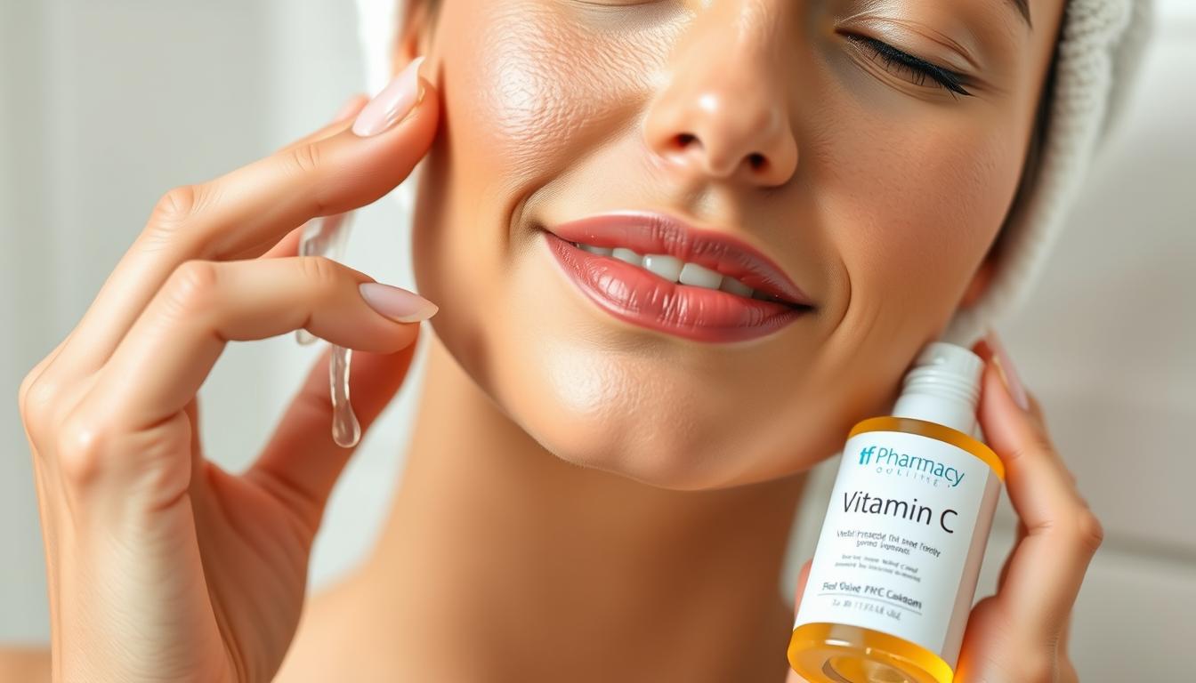 using vitamin c on face